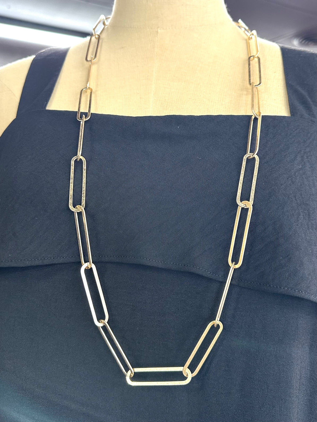 Flynn Paperclip Necklace