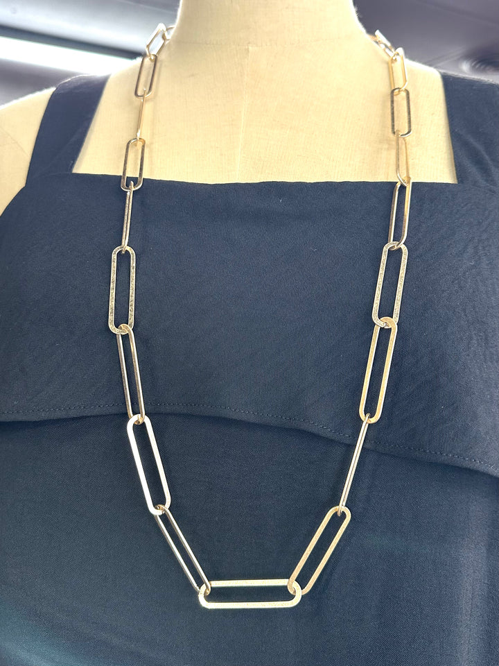Flynn Paperclip Necklace