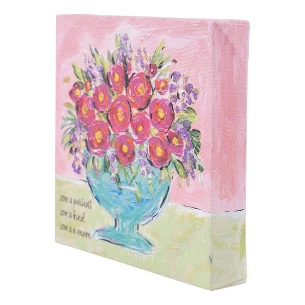 Love is a Mom Canvas