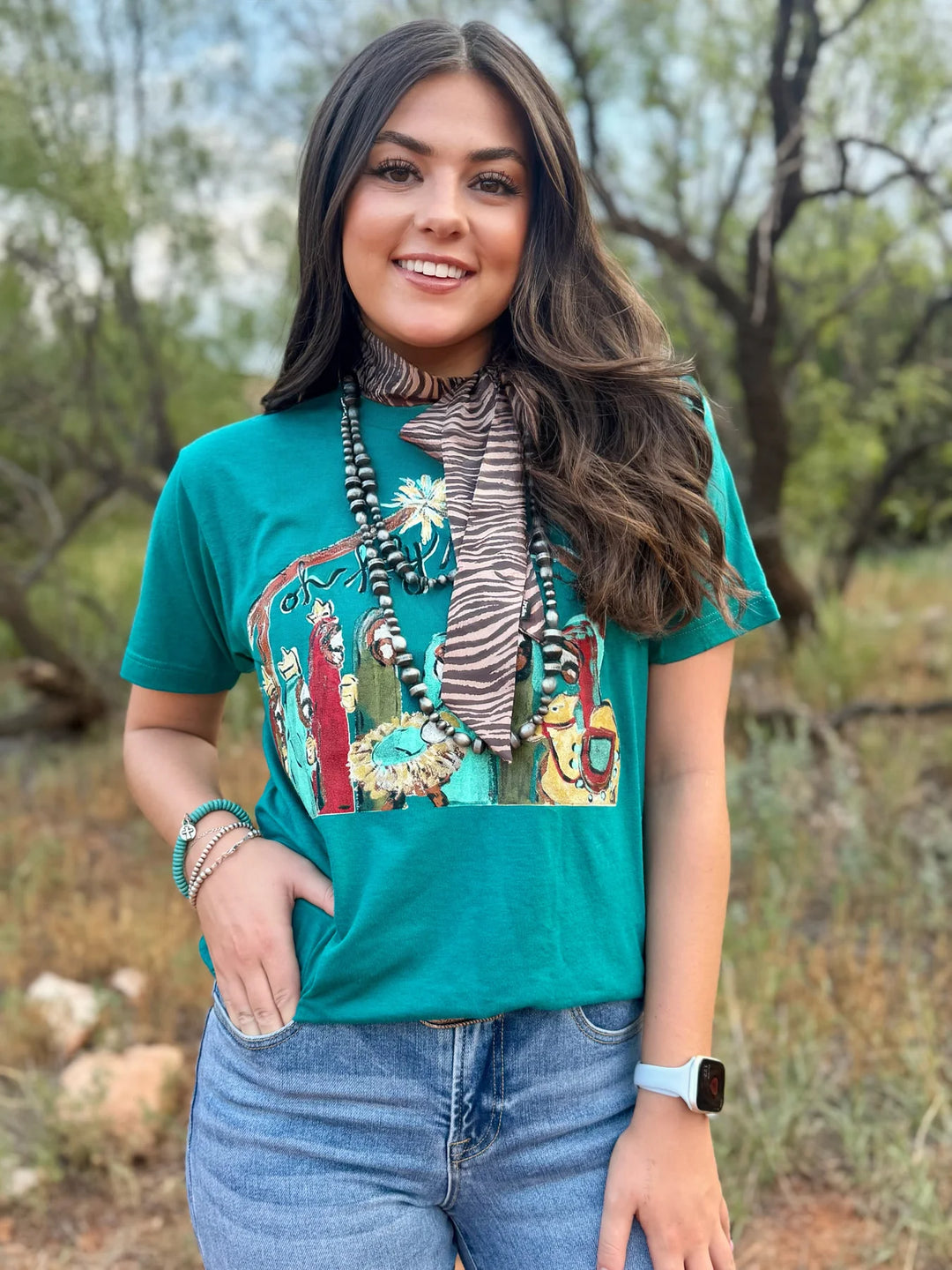 Callie's Oh Holy Night Nativity Tee by Texas True Threads