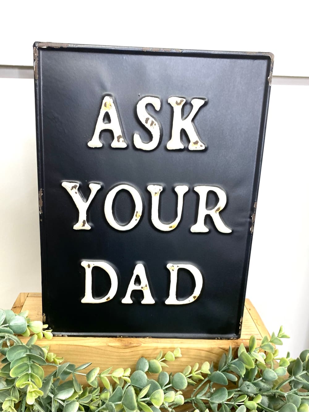 Parent Permission Signs - Black / Dad - home decor - Park 