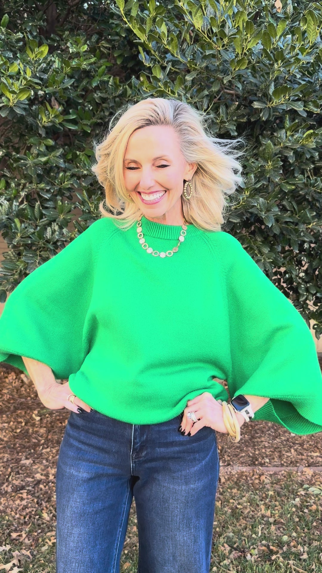 Soft Green Mornings Sweater