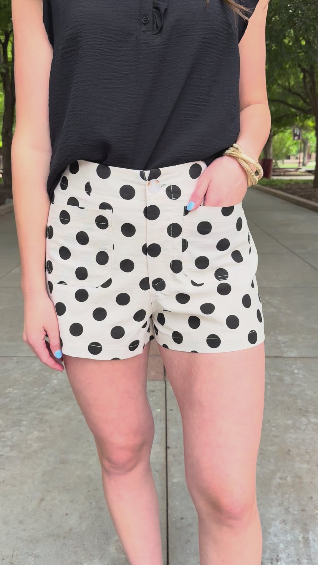 Dotted Daydream Polka Dot Shorts