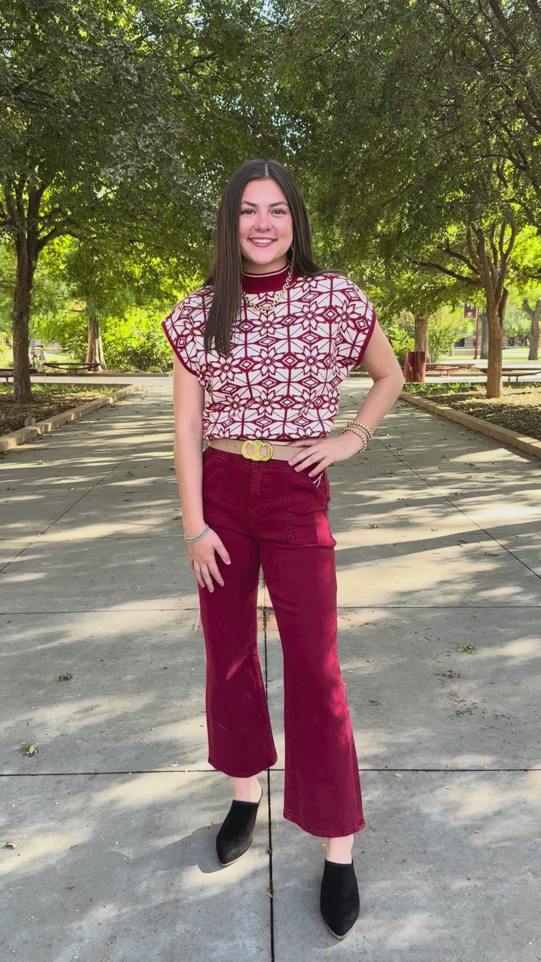 Delaney High Rise Ankle Flare Jean by Risen