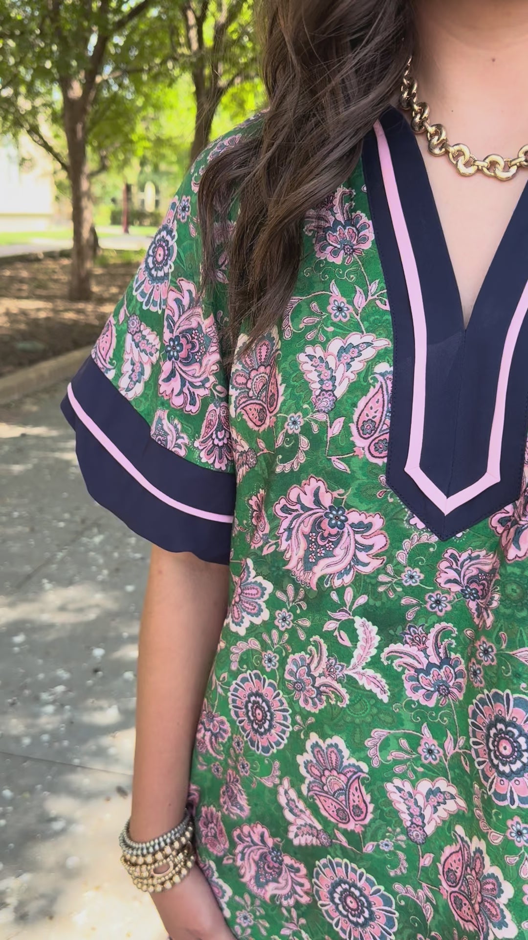 Paisley Pop Dress