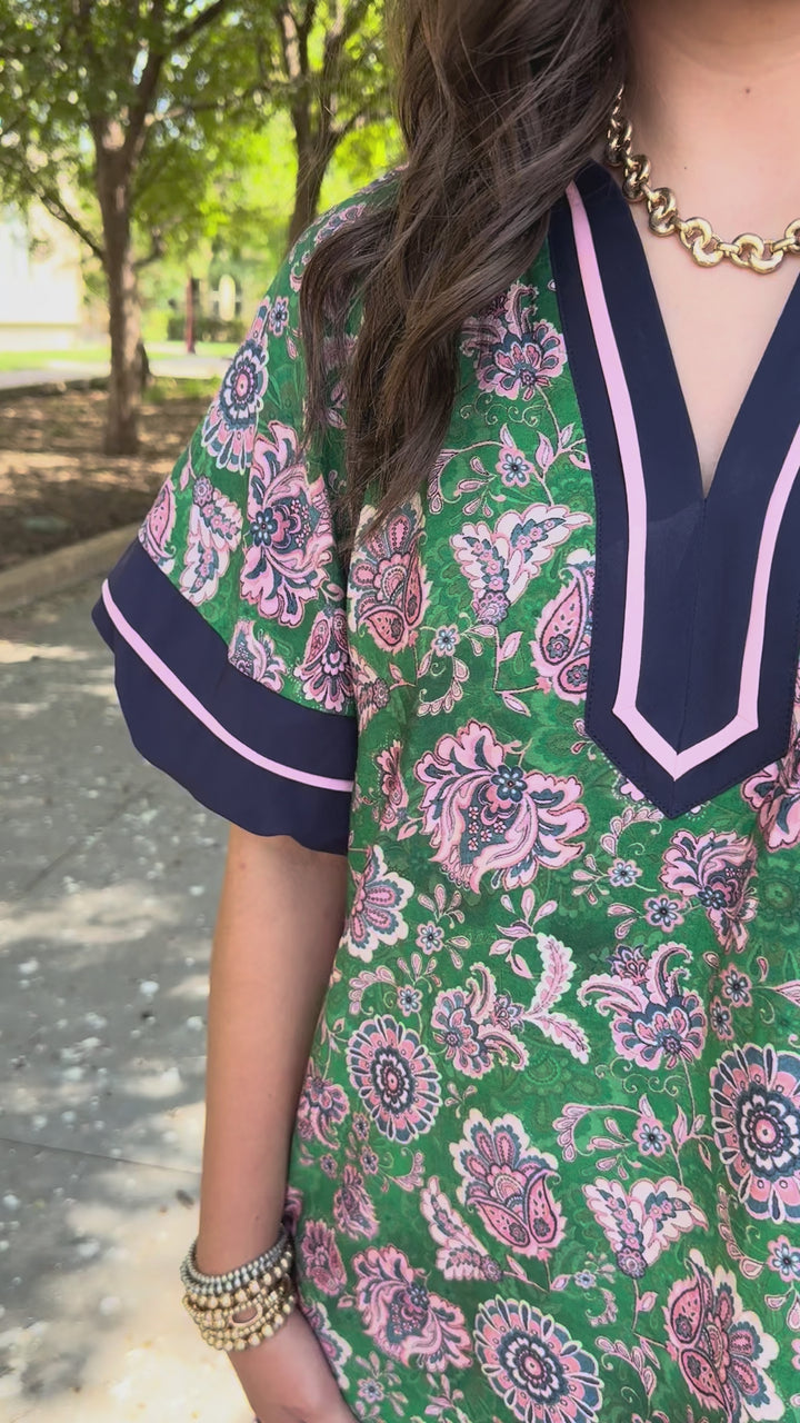 Paisley Pop Dress
