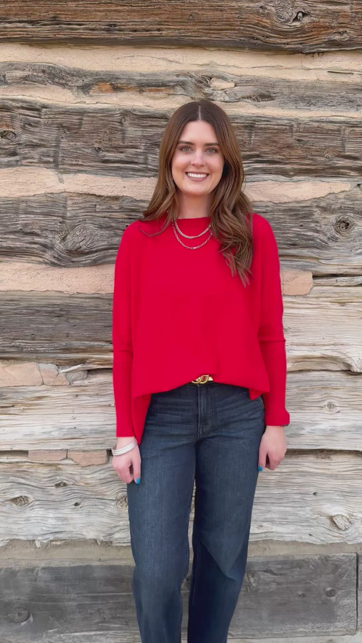 Sweet Heart Oversized Sweater