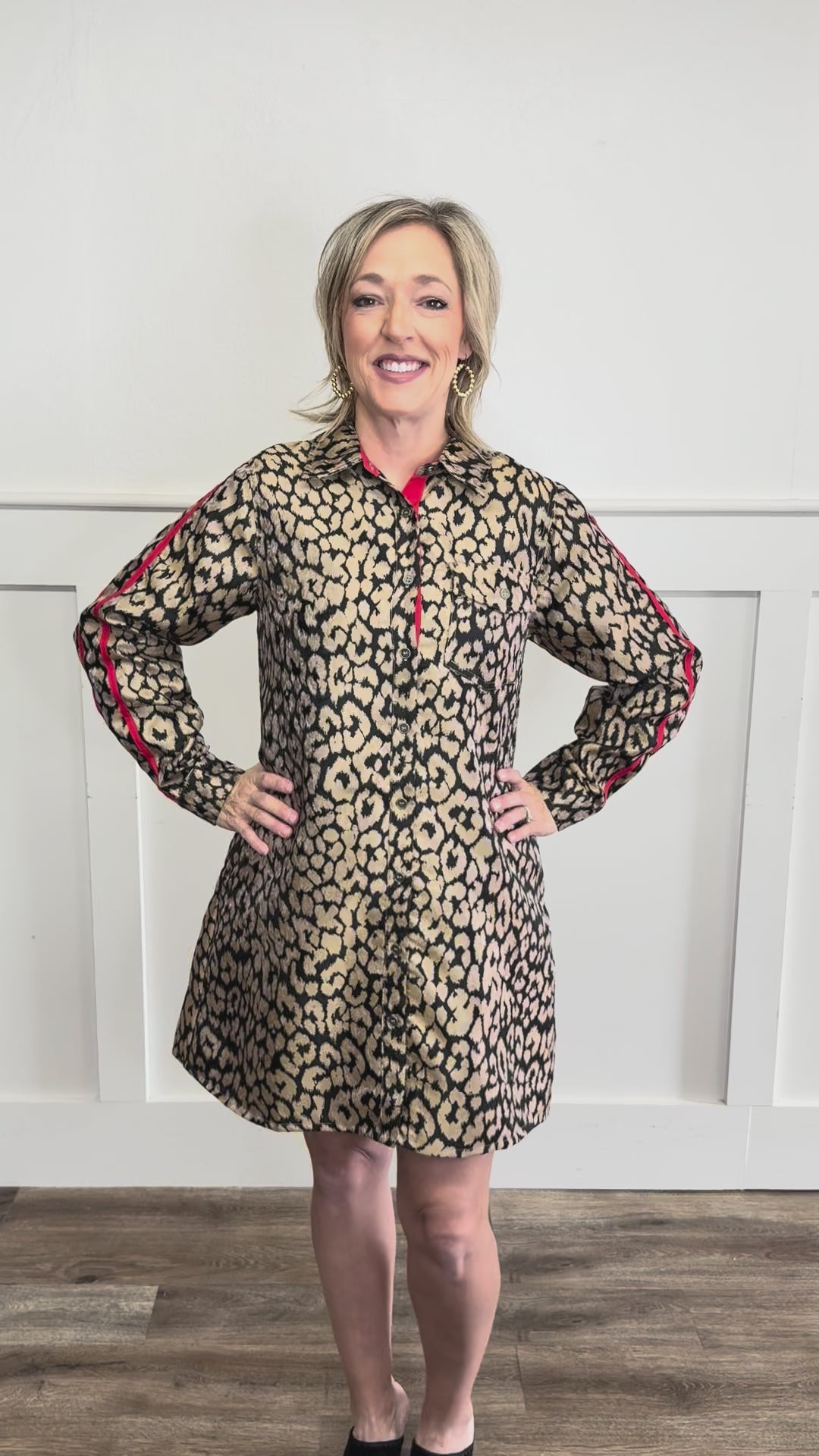 Wild Side Long Sleeve Dress