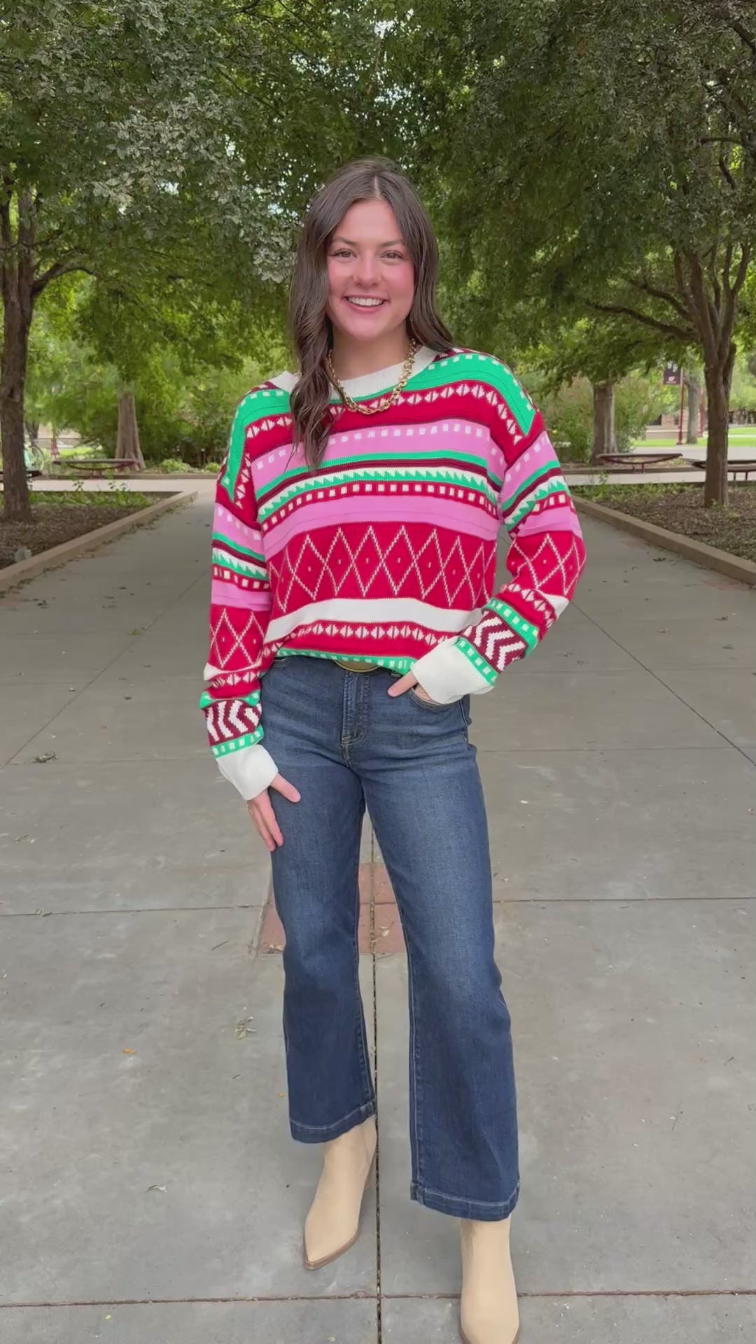 Holiday Happiness Sweater