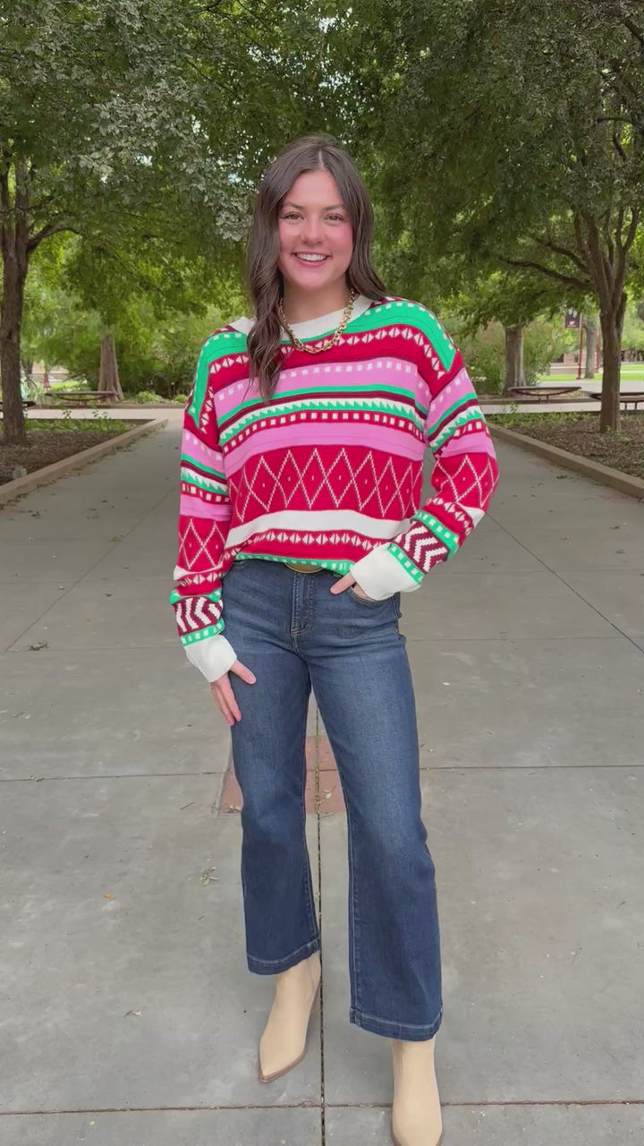 Holiday Happiness Sweater