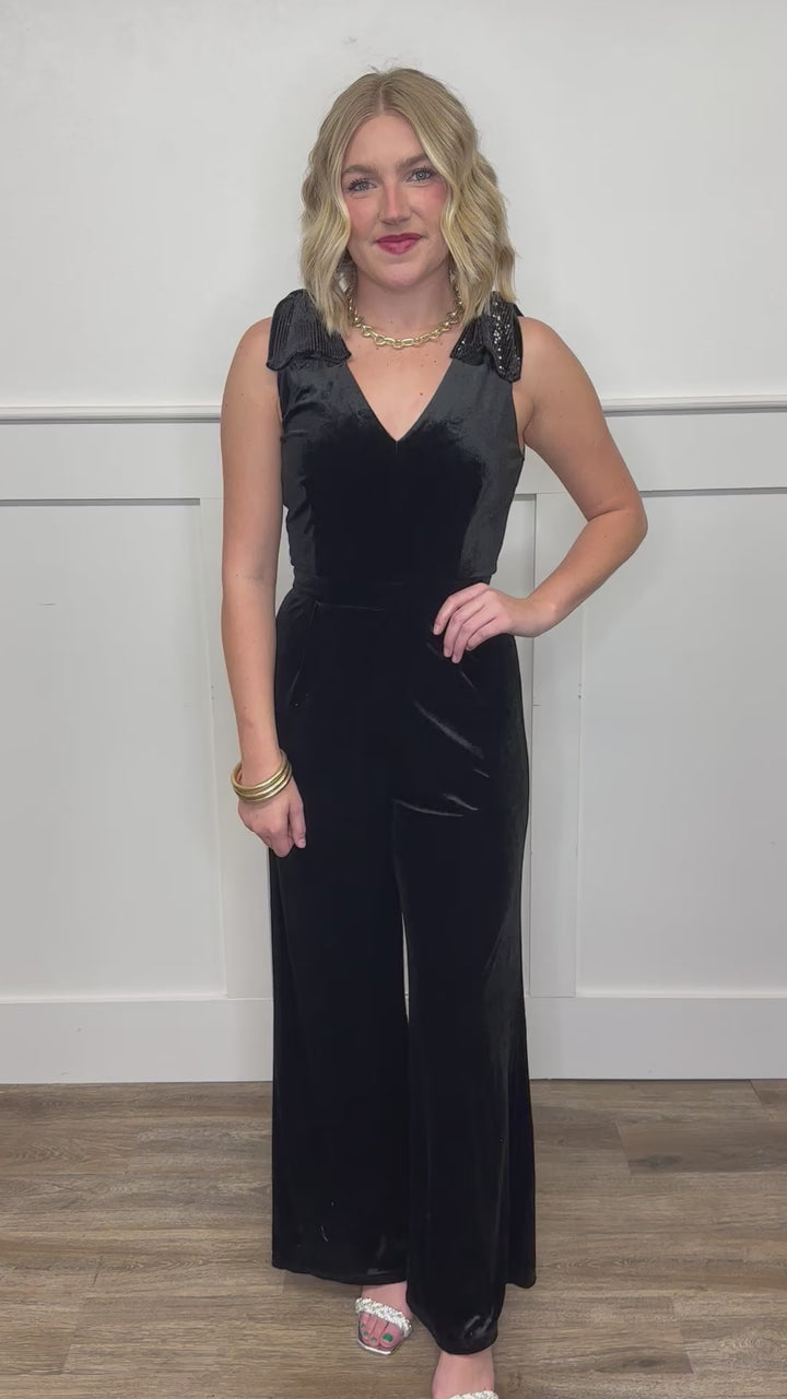 Twilight Harmony Velvet Romper