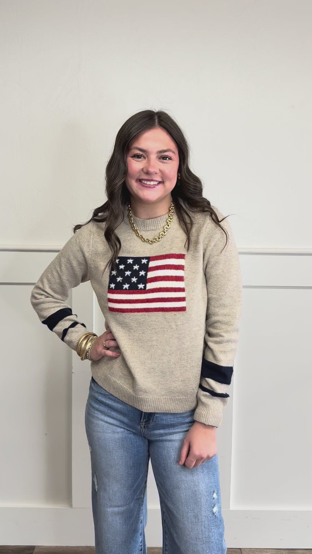 Flag Sweater by THML