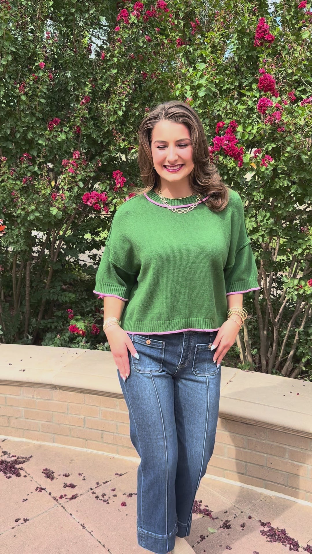 Grass is Greener Sweater