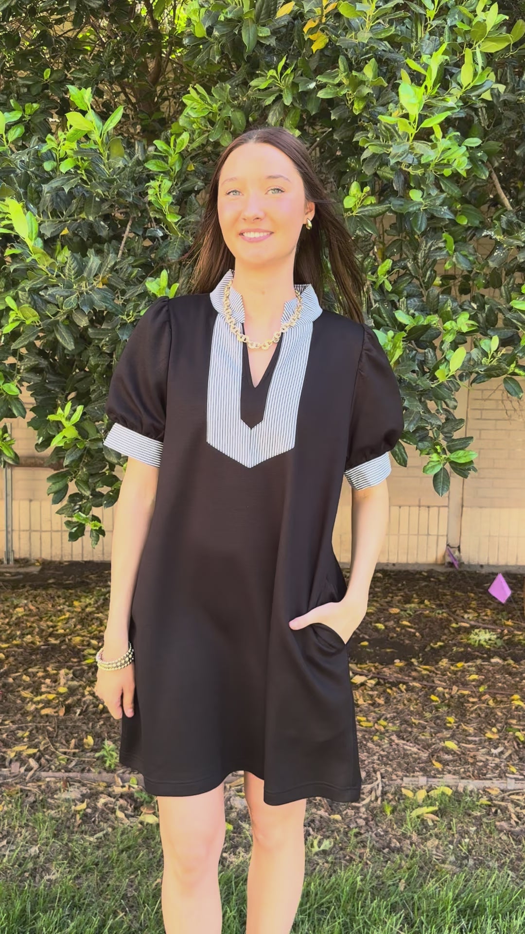 Classic Comfort V-Neck Dresses