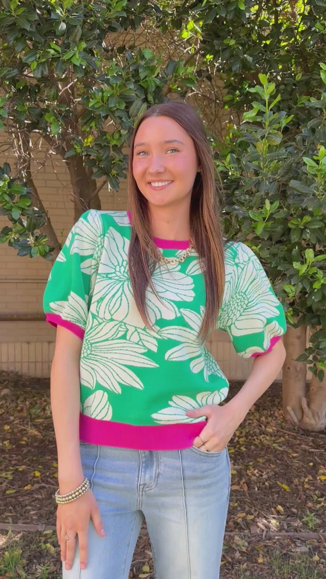 Spring Fling Knit Sweater