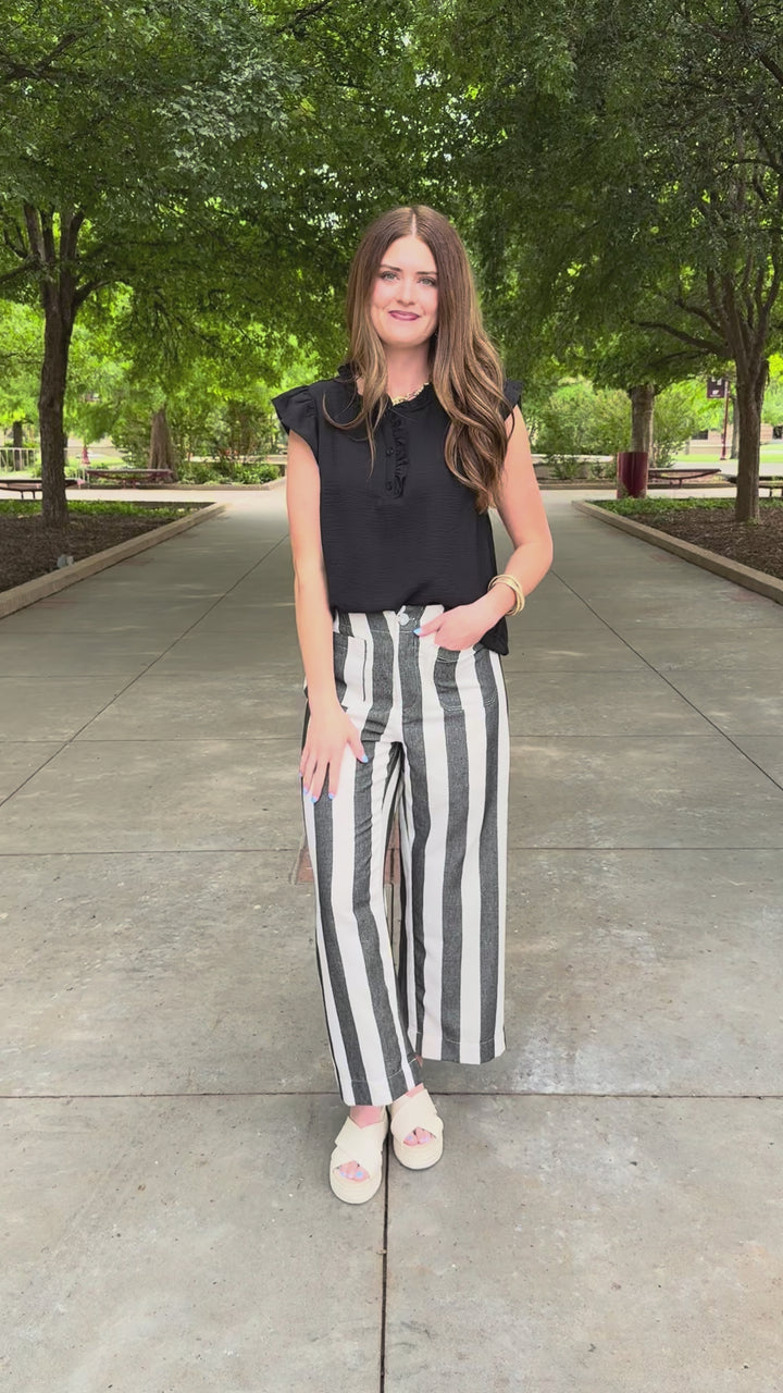 Sun Soaked Striped Pants