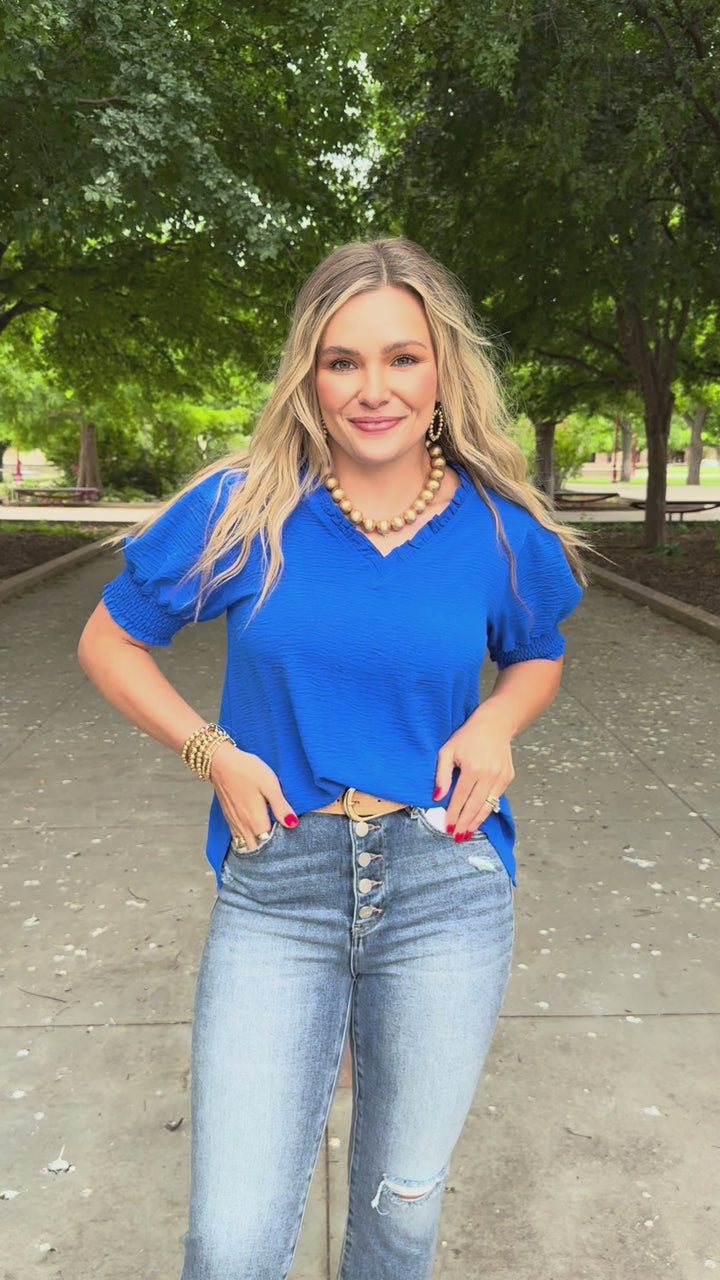 Nina High Rise Button Fly Straight Leg Jean by Risen