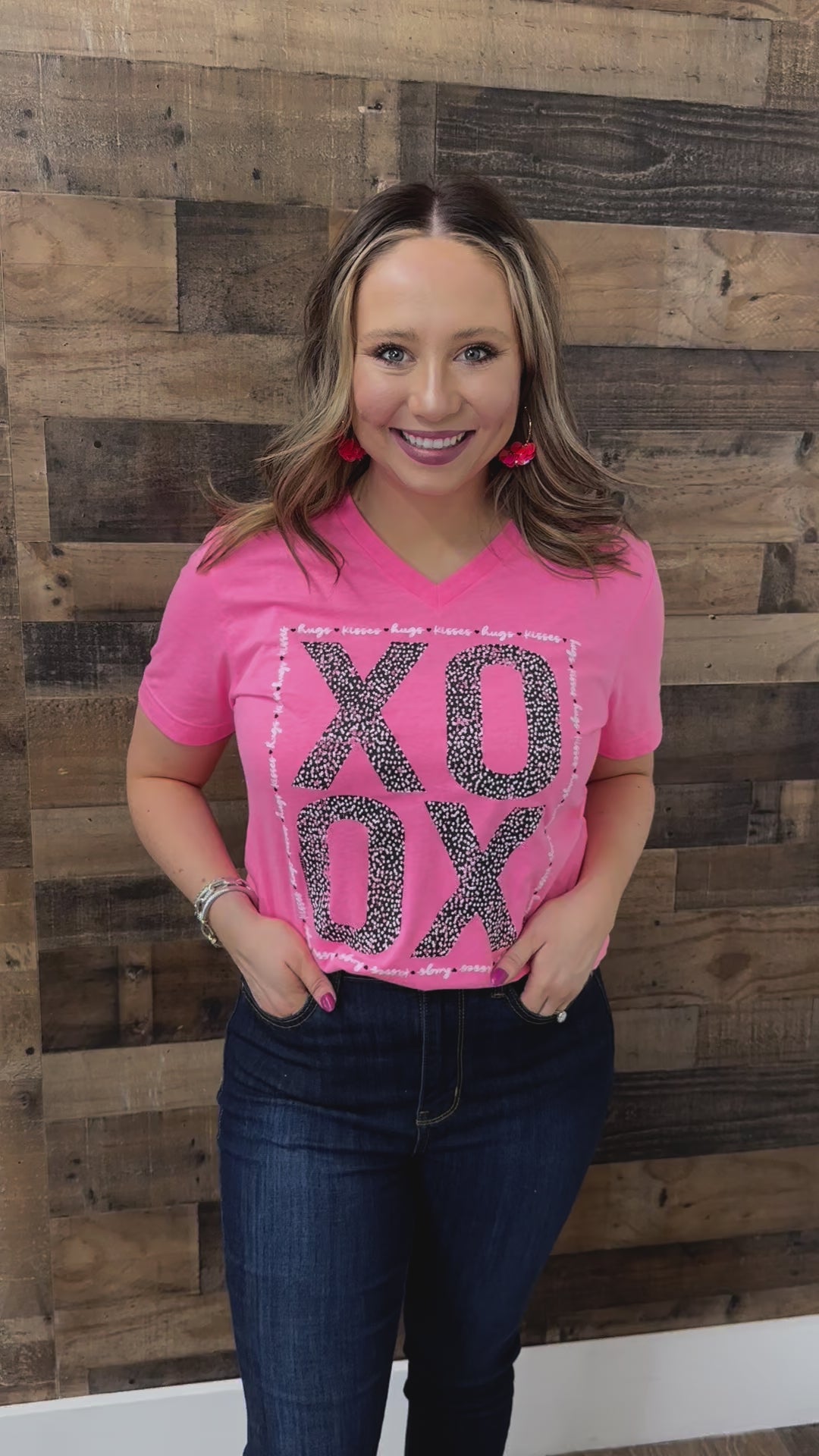 XOXO Hugs & Kisses Tee by Texas True Threads