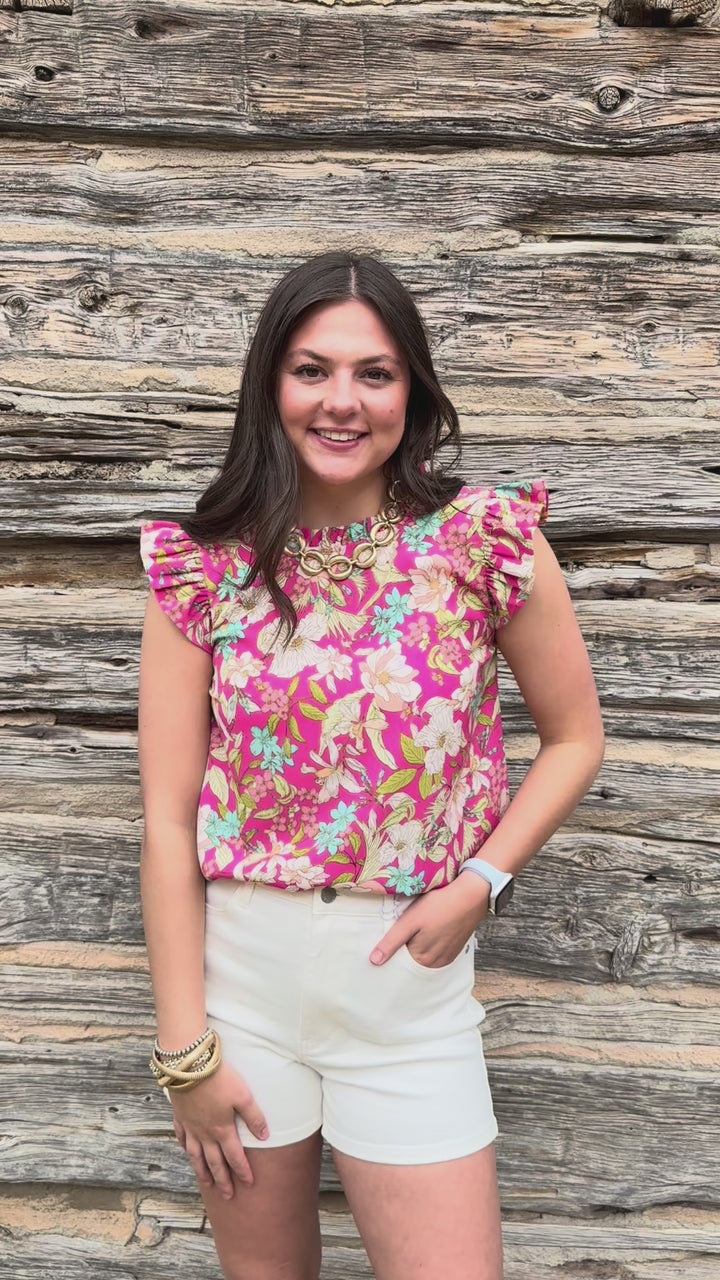 Sweet Escape Floral Blouse