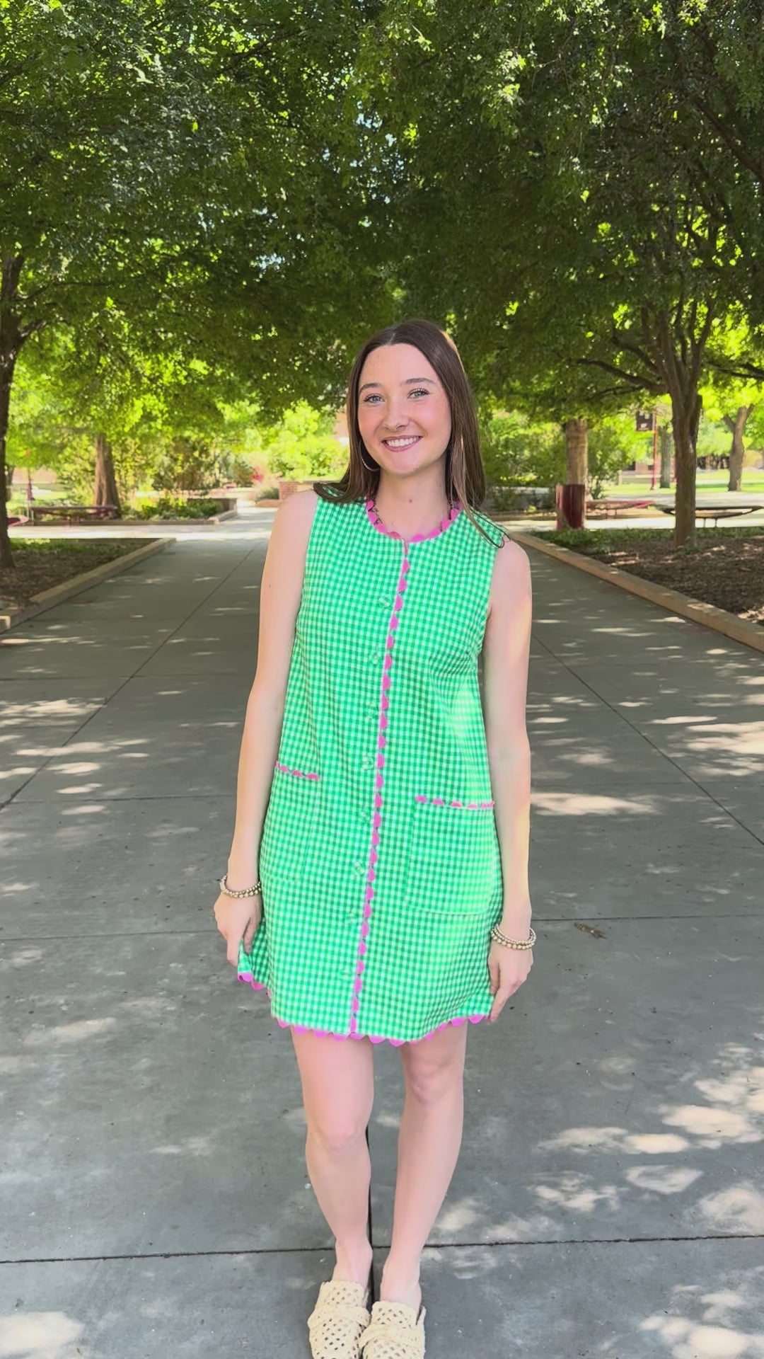 Southern Belle Green Dress