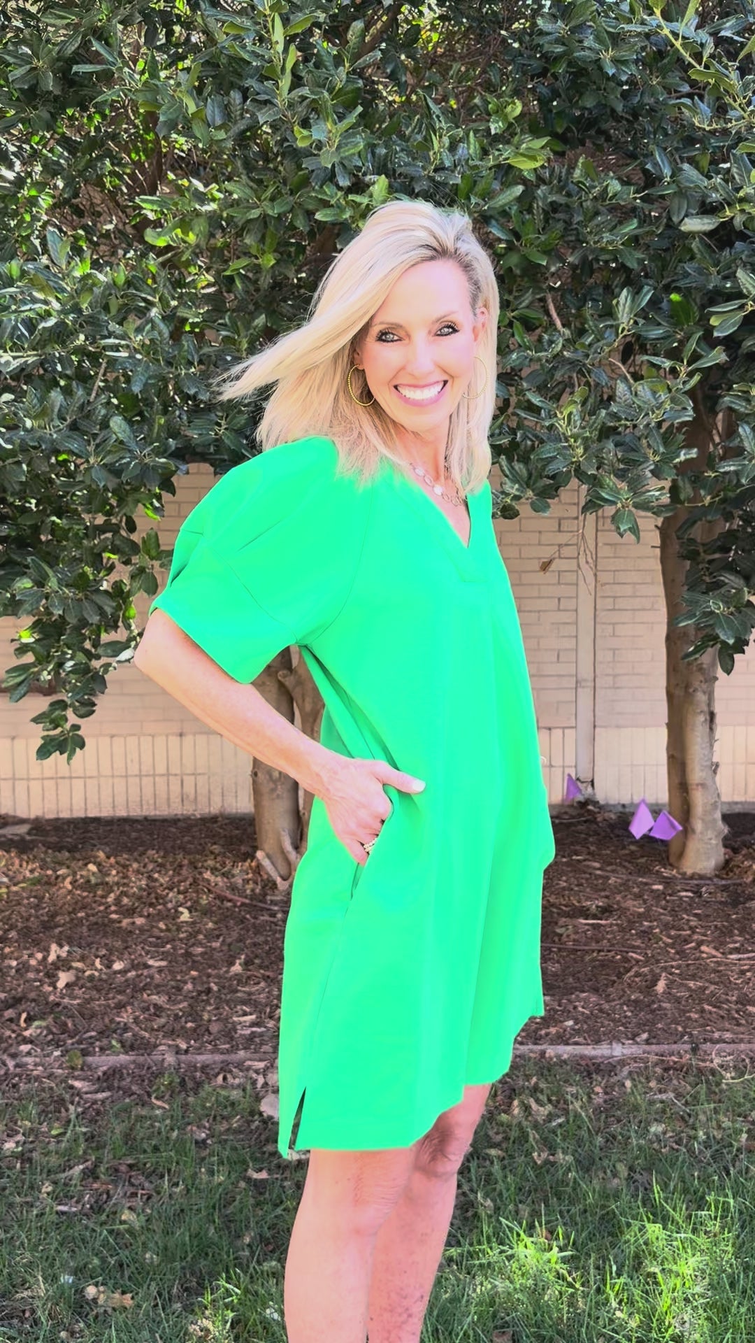 Fresh Start V-Neck Dress