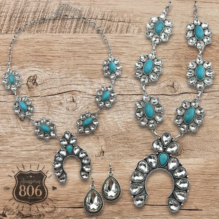 The Emmy Squash Blossom Necklace