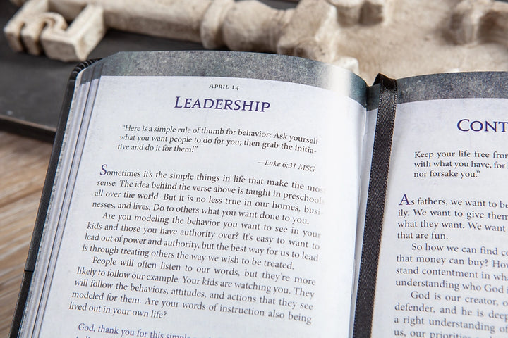 Strong & Courageous Devotional For Fathers