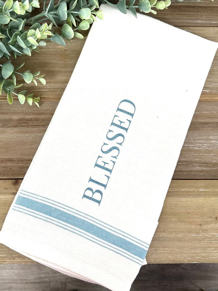 Blessed & Faith HandTowels - towel - The Royal Standard: