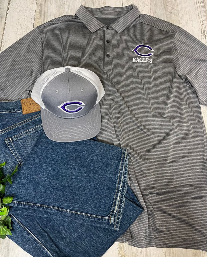 Canyon Eagles Shadow Grey Polo - SportZone: Boutique, 