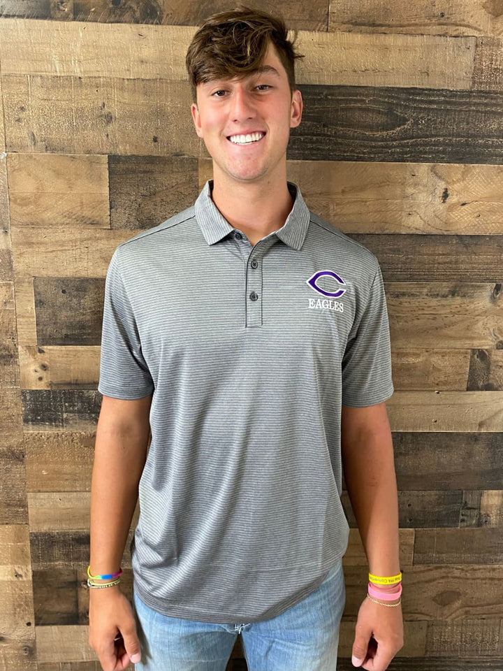 Canyon Eagles Shadow Grey Polo - SportZone: Boutique, 