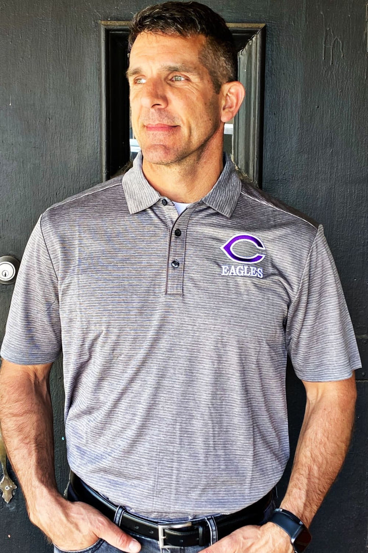 Canyon Eagles Shadow Grey Polo - S