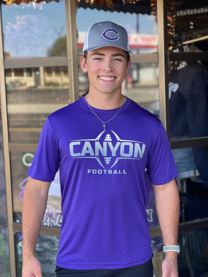 Classic Canyon C Trucker Cap - Grey - Hats - Blessed Buffalo