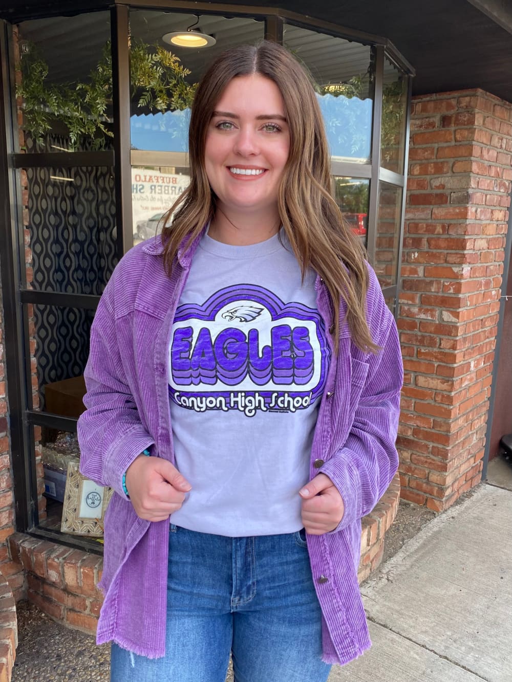 Eagles Multicolor Retro Tee - graphic tee - SportZone: 