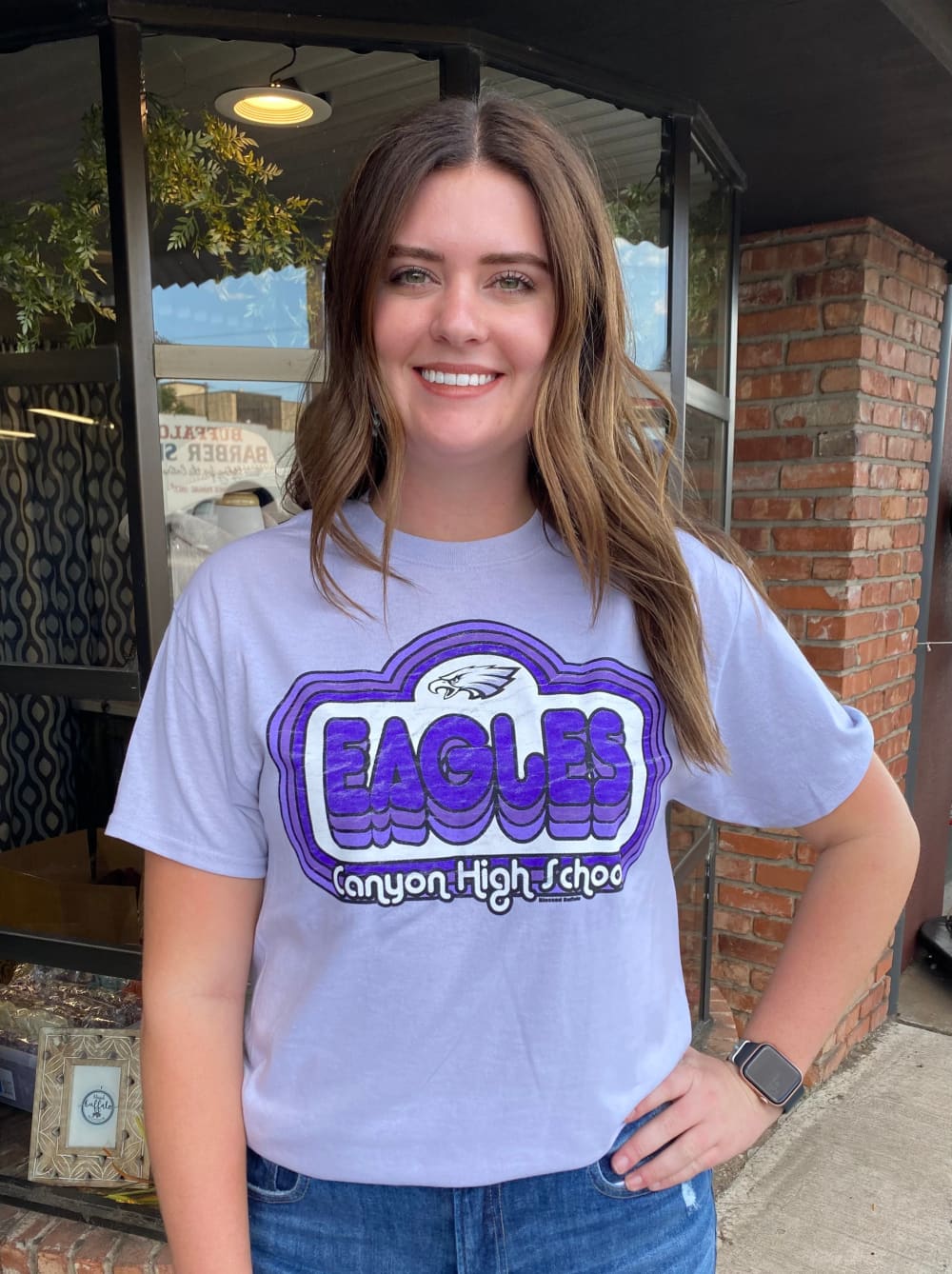 Eagles Multicolor Retro Tee - graphic tee - SportZone: 