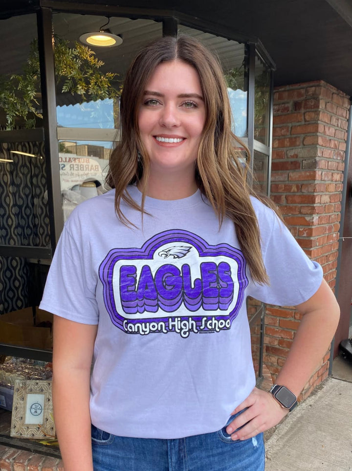 Eagles Multicolor Retro Tee - graphic tee - SportZone: 