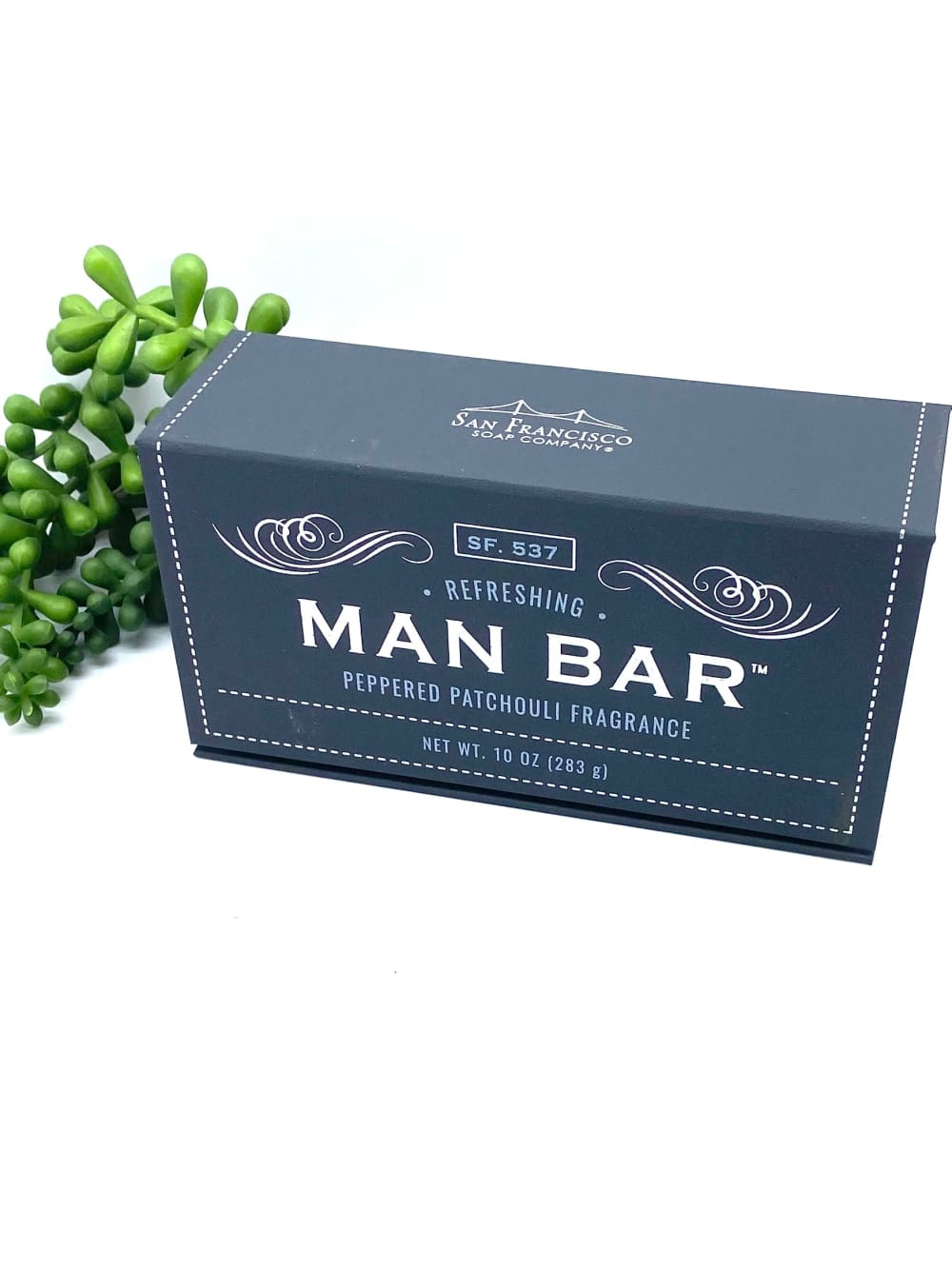 Peppered Patchouli Man Bar - wash - San Francisco Soap 
