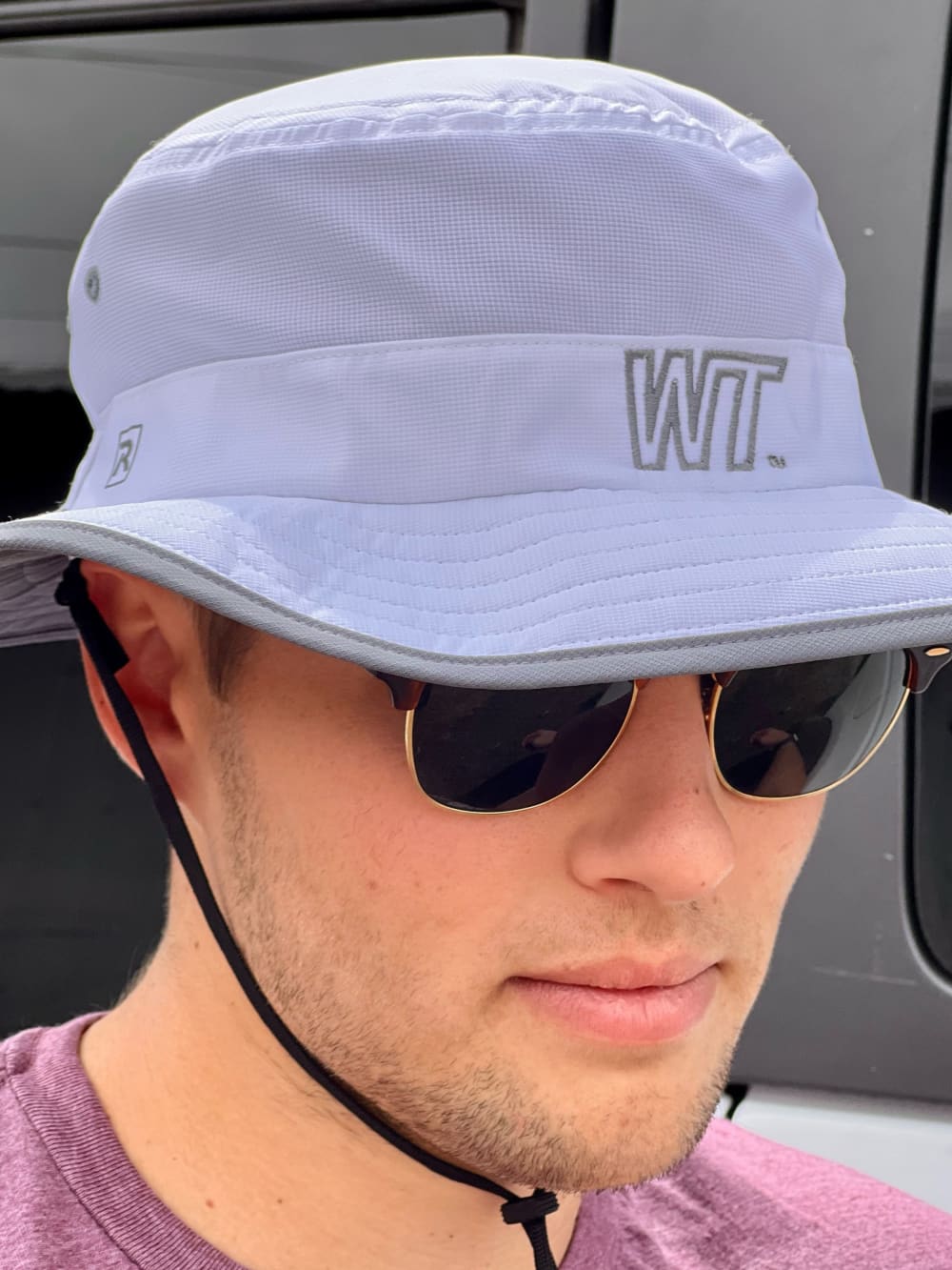 Slant WT Bucket Hat - hat - Fan Gear: cap, color-black, 