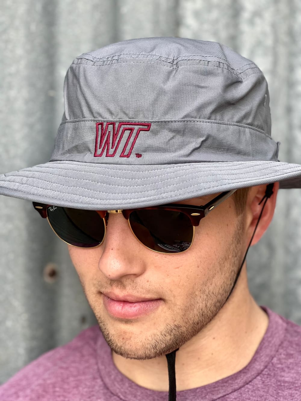 Slant WT Bucket Hat - hat - Fan Gear: cap, color-black, 