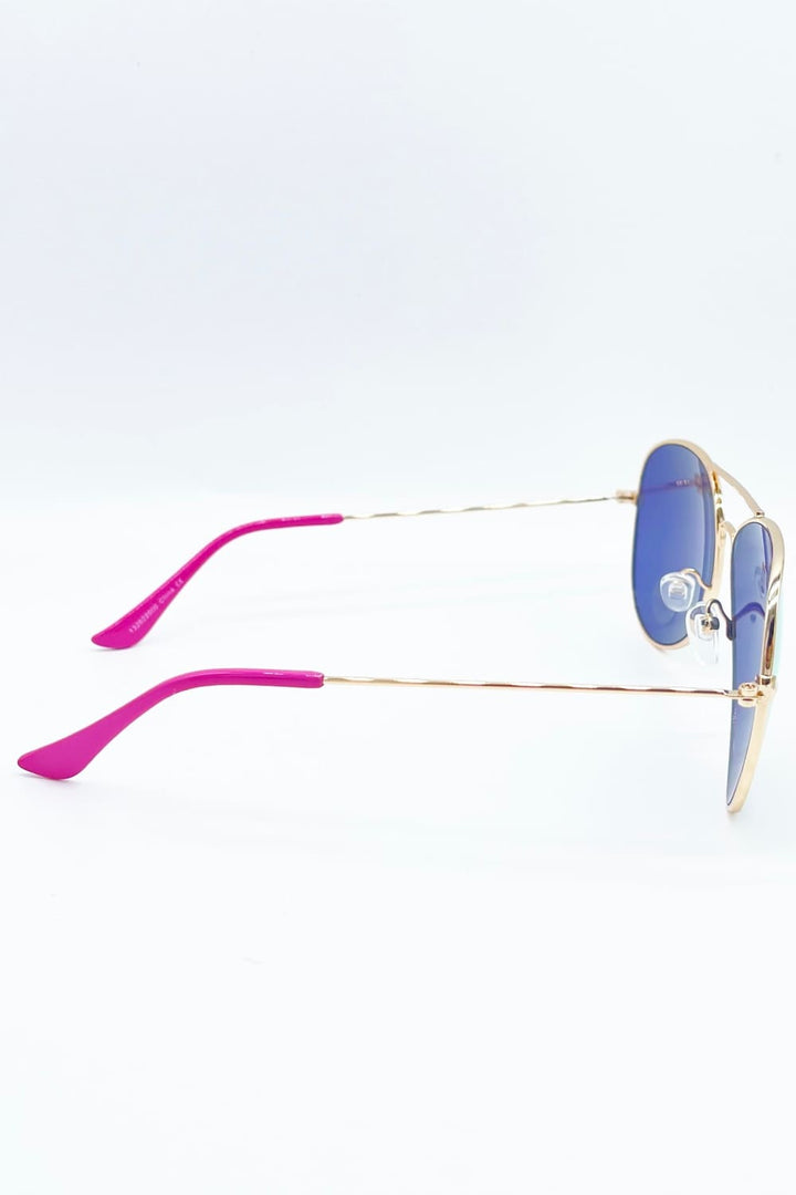 Pink Tyndall Polarized Sunglasses - sunglasses - Royal 