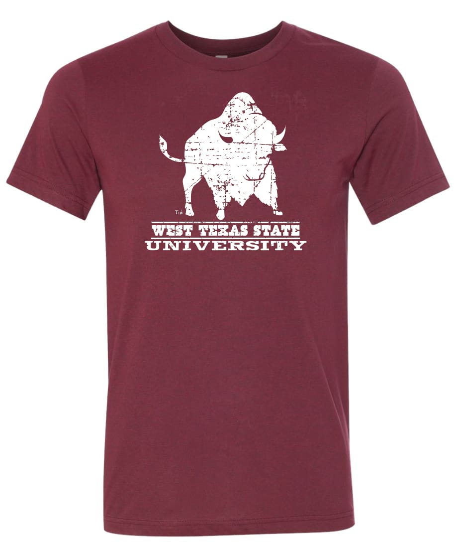university at buffalo gear Vintage West Texas State Tee - Graphic Tee