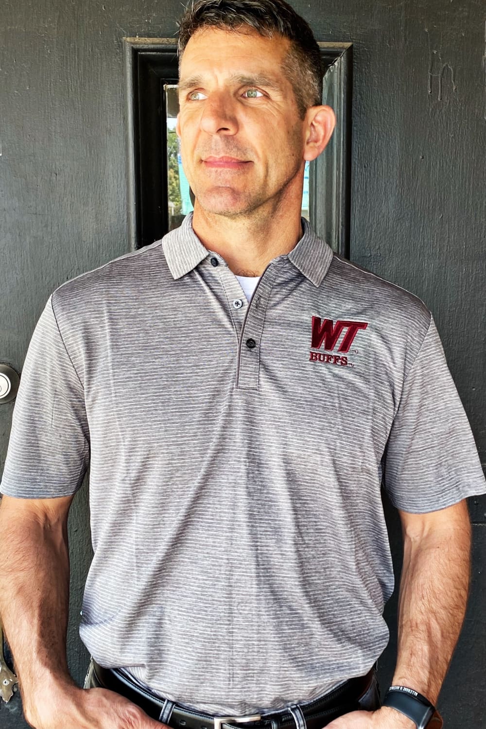 WT Buffs Shadow Grey Polo