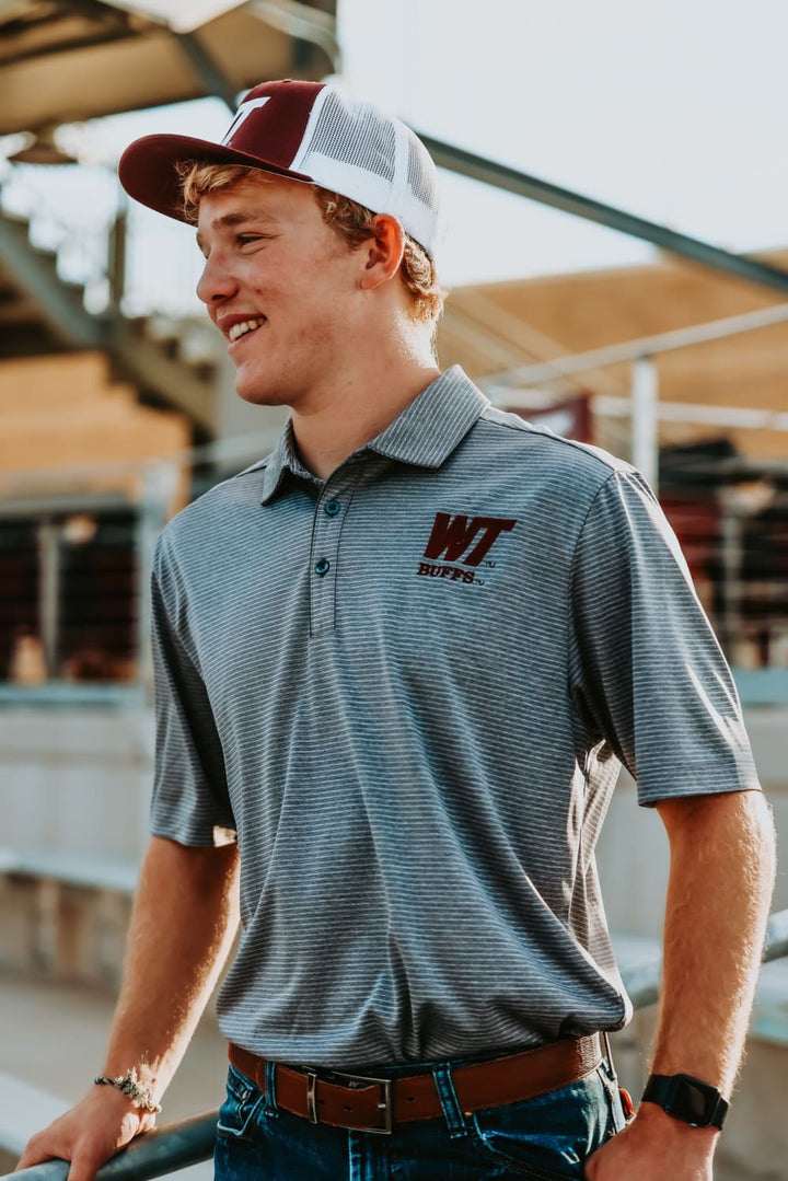WT Buffs Shadow Grey Polo - polo - Fan Gear: color-grey, 